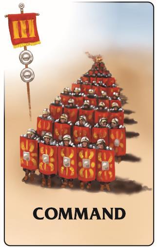 En representerar Julius Caesar, den andre Pompejus den Store. 1.2 VINNARE Spelet är indelat i fem år, som i sin tur är indelade i fem drag. Efter varje års femte drag spelas ett vinterdrag (8.