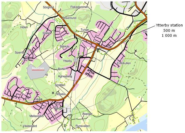 Beredningsskrivelse 1(4) 2018-10-08 Beredningsskrivelse Ytterby stationssamhälle (Dnr KS2018/1614-1) 1. FÖP fördjupad översiktsplan Ytterby stationssamhälle Hur stort skall Ytterby planeras bli?