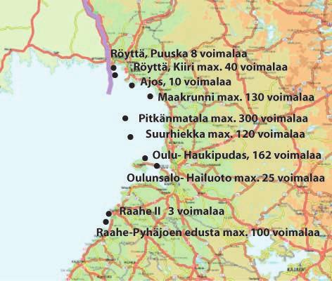 Regeringsprogrammet 2007 Riksomfattande mål för områdesanvändningen De energipolitiska programmen Naturskyddsprogrammen Energistrategin för Lappland Lapplands landskapsprogram 2007 2010