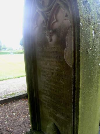 Faxe, född 1767 död 1854 och hans hustru i första giftet