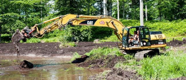 Utdikning av Melången Återskapande av