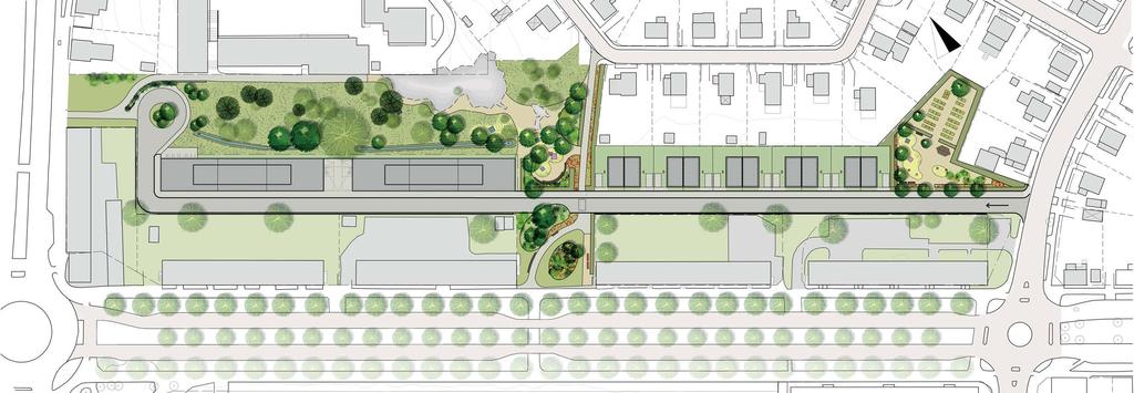 SITUATIONSPLAN -markplanering RAMBÖLL SKALA 1:2000 FÖR MER INFORMATION SE SEPARAT BILAGA.