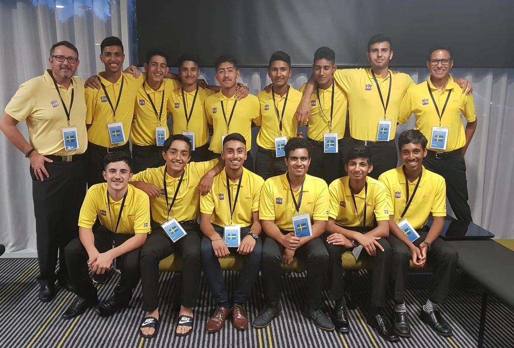 Figur 10. Sveriges U-19 landslag innan start av VM-kvalet i England 2018 Summary This was the first time Swedish cricket has entered a team in any ICC youth tournament.