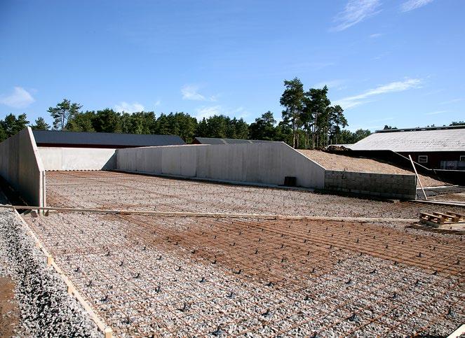 2,4 meter hög plansilo Plansilo med en invändig höjd på 2,4 meter.