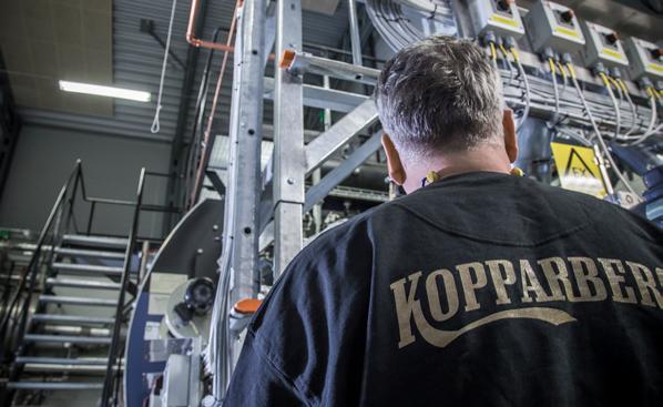 HÅLLBARHETSRAPPORT 2017 KOPPARBERGS BRYGGERI AB (publ.) Vårt miljöarbete NYCKELTAL ENERGICENTRALEN Ersätter 97 % av den olja vi tidigare eldat.