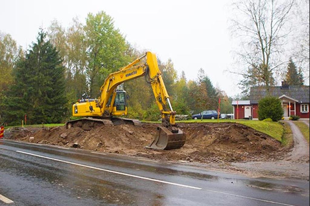 Byggtiden Begränsad framkomlighet Buller från