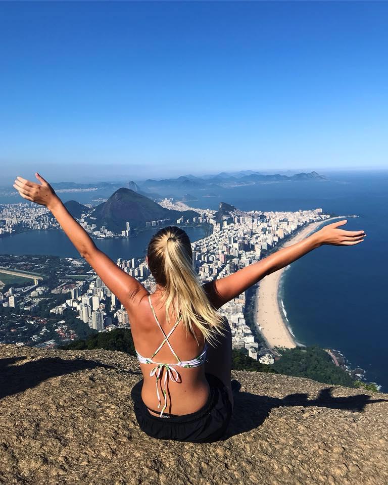Utsikt från Morro Dois Irmãos.