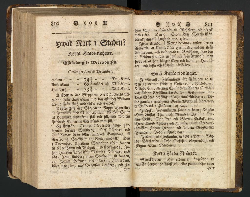 8 io @ X o X» wafe Síott í tafeen? $otta 0tafcé=nt)t)eter. <0tftí)eb rgfte WejteUowfeit: OnSbagen, ben i6 December. Bonbon - - 741 - - Dal.$:mt.
