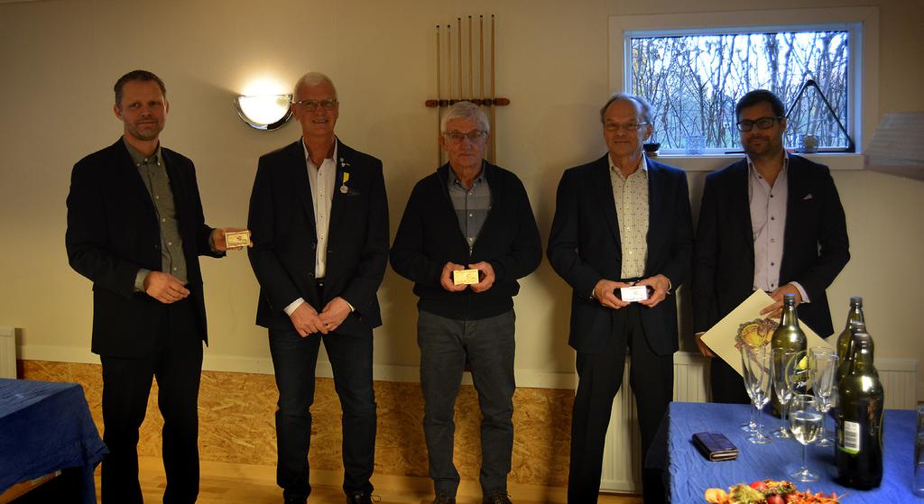 Svenska Skidförbundet Kjell Karlsson förtjänstplakett silver Tomas Wärnsberg förtjänstplakett brons Marcus Lehto förtjänstdiplom Torbjörn Lundin förtjänstmedalj silver Roger Sjöstedt förtjänstplakett