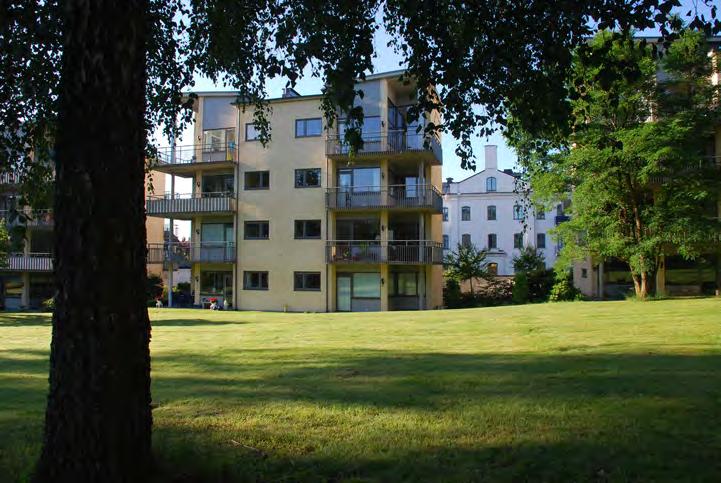 15 Gamla fängelsets område I samband med att marken bakom (norr om) det gamla fängelset planlades för exploatering ställde Växjö kommun krav.