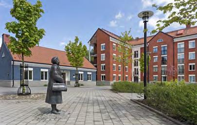 uttryck. Genom sin särpräglade arkitektur är byggnaderna ett signum för den modernitet som kännetecknar ett modernt ungt universitet.