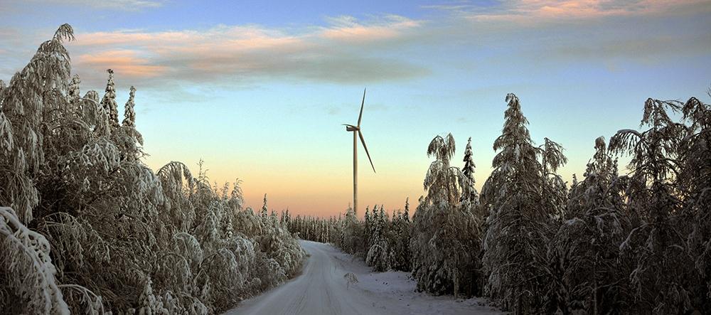 PROJEKTBESKRIVNING MAEVAARA I 5/5 Verk 14 i midvinterskrud. Lokal nytta Omkring 80 årsarbeten skapades under den ca två år långa byggperioden.