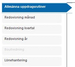 tillämpliga. Detta gör du genom att gå till knappen Meny längst upp i och välja administration.