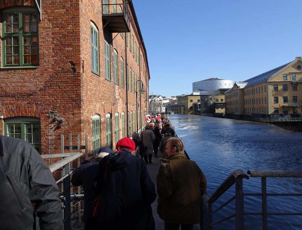 Den gamla Panelen sammanfattade att utan det stora engagemanget verkstaden blev 1994 byggnadsminne. hade vi inte fått till den organisation vi har nu efter 20 år.