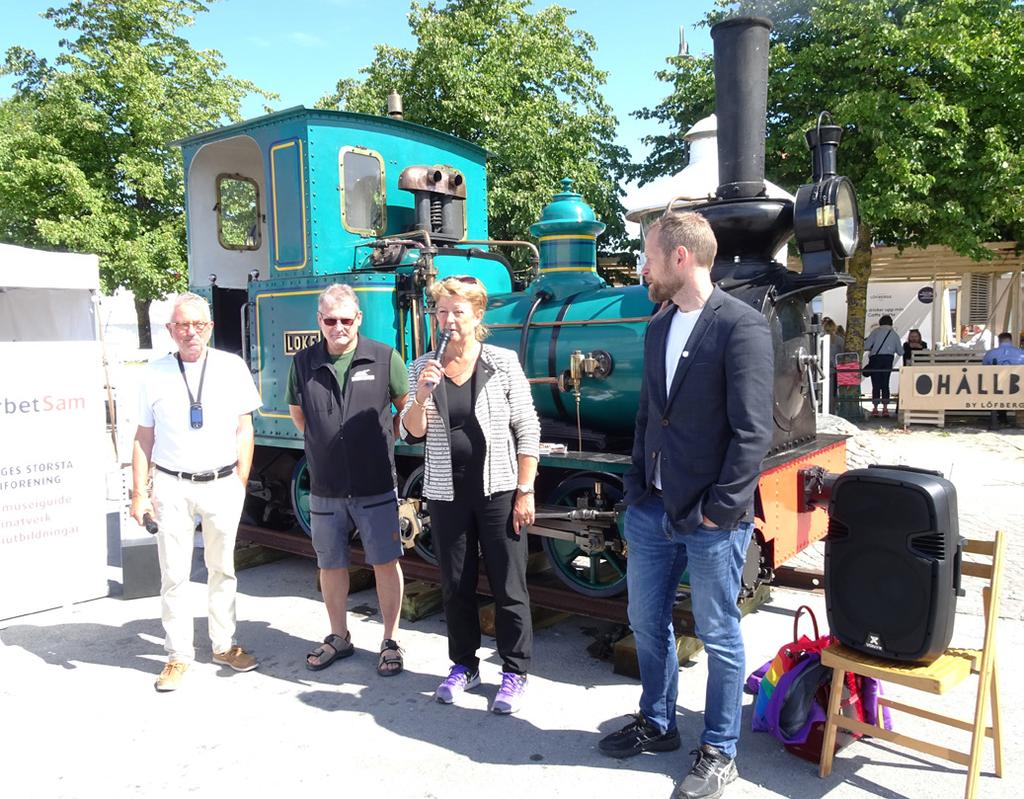 Utöver det tog vi del av ett stort antal seminarier. Seminarium: Hur kan staten skydda det rörliga kulturarvet?