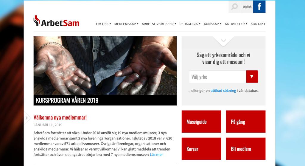 6:12 MyNewsDesk Sedan 2013 använder ArbetSam nyhetsverktyget My- NewsDesk, ett digitalt nyhetsrum som används av journalister, bloggare och andra påverkare.