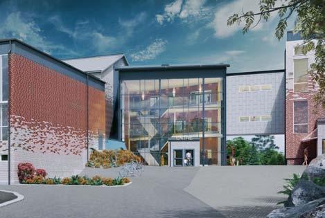 Bild: Link Arkitektur Sandersdalsskolans bärande idéer handlar om det lustfyllda lärandet, om att skapa ömsesidig respekt och om att alltid göra sitt bästa.