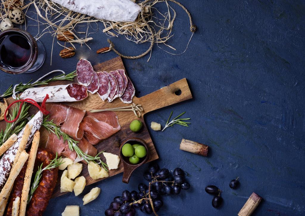 En broschyr för restaurang och storkök Italienskt För