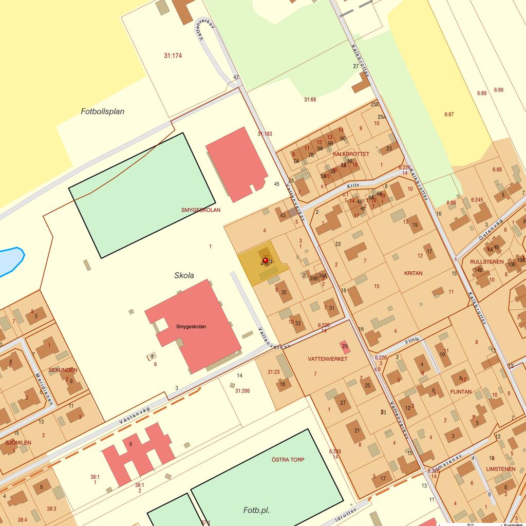 Metria FastighetSök - Trelleborg Smygeskolan 8 Läge, karta Område N (SWEREF 99 TM) E (SWEREF 99 TM) Registerkarta 1 6134541.