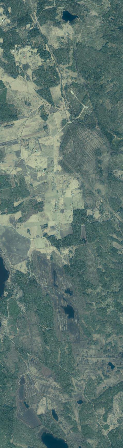 2 Bilden visar en översikt av sträckan med Dunsjö i norr och Jakobshyttan i söder Utbyggnaden av dubbelspåret sker i den befintlig sträckningen av enkelspåret förutom vid Skeppsjön där den av