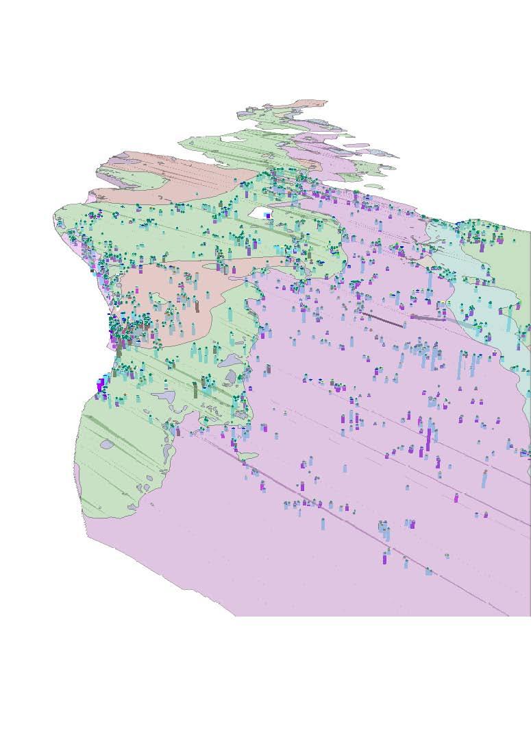 Vad har gjorts inom grundvattenkarteringsarbetet? Sammanställning av befintlig information Den hydrogeologiska sammanställningen har i sig inte omfattat några fältstudier.