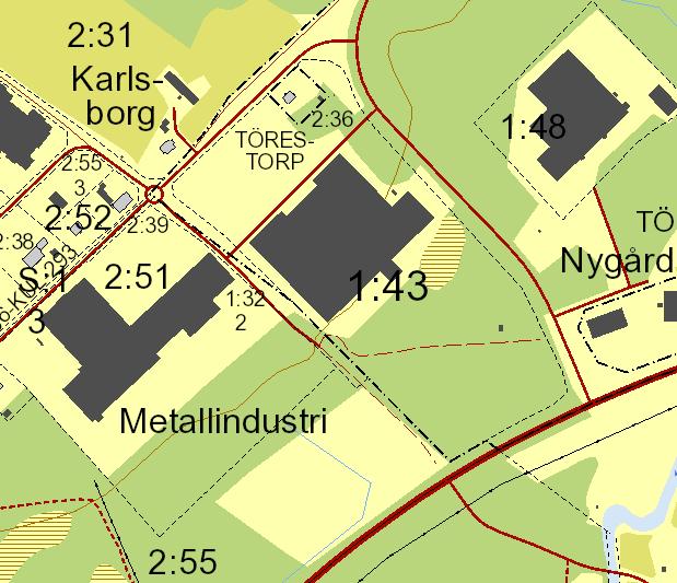 PLANFÖRFARANDE Detaljplanen handläggs med standardförfarande.