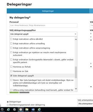 2 (8) Signering för legitimerad persnal När legitimerad persnal utför en insats hs en patient sm delegerad mvårdnadspersnal skulle ha utfört eller sm skulle utförts sm en rdinatin/instruktin signerar