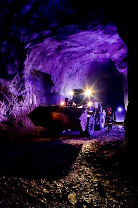 Business Area Mines EXPERTISE AND TECHNOLOGY ARE OUR MAIN STRENGTHS The metal grades of the ore reserves and mineral resources in many of Boliden s mining areas are, from an international