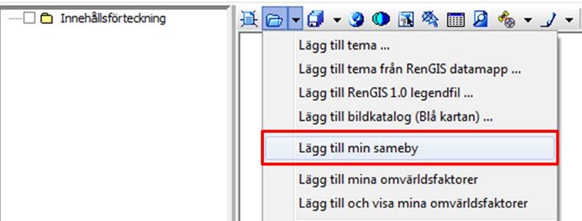 2. Lägg till Min betesmarkshistorik Till skillnad från många andra teman finns det ingen speciell Lägg till-knapp för Min betesmarkshistorik.