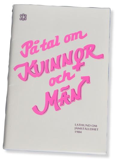 Viktiga frågor under 1980-talet Vilka har makt och inflytande? Hur väljer kvinnor och män utbildning? Arbetstidens omfattning?