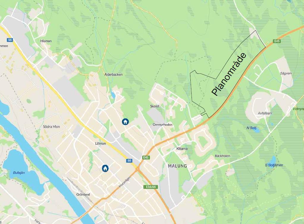 KS/2018:324 Detaljplan för Industriområde Moravägen Skerbackarna 1:1 Malung-Sälens kommun Dalarnas län Upprättad i september