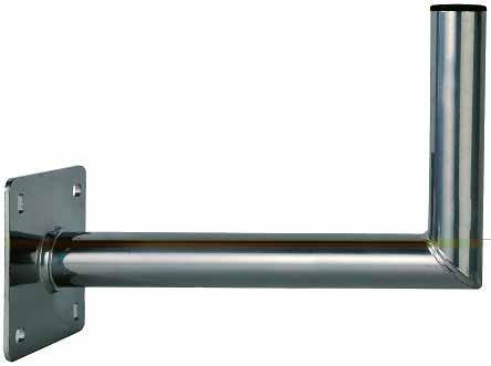 Genom sin kraftiga konstruktion är de lämpade för både vanliga antenner och paraboler upp till 85 cm.
