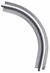 Kabelskydd KBS68, plåt för fasder 68x1,0mm, 1,7m 540 11 10 06 657 93 Kabelskyddsböj KBS16, plåt för fasader 16mm 540 11 11 06 657 94 Kabelskyddsböj KBS22, plåt