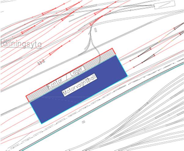 Depåer Kalmar tågdepå 2 spår, 80m Förvaltas av KIFAB/KLT