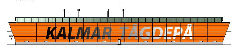 depå planeras för invigning andra halvåret 2022, kopplat