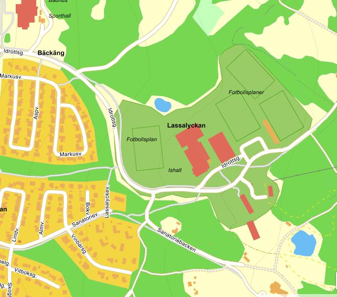 Ishall/arena och förläggning Boende Tingsholmsgymnasiet Lassarinken UIF-stugan Hotell Lassalyckan Förläggning/logi Samtliga distriktslag förläggs i Tingsholmsgymnasiet, i skolsalar. Hårt underlag.