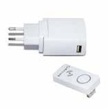 Tillbehör trådlös styrning Armaturjonsson Repeater USB, trådlös signalförstärkare För 230V stickpropp eller USB 230V transformator medföljer 75041905