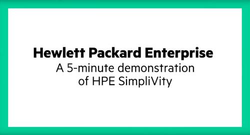 Hur ser HPE SimpliVity ut?