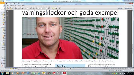 Visualisering resultat