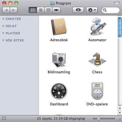 Skanna Skanna dokument med ICA-drivrutinen (Mac OS X 10.6.x eller senare) 9 Du kan skanna dokument med en ICA-drivrutin.