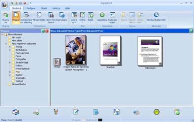 Skanna Använda Nuance PaperPort 12SE 3 Nuance PaperPort 12SE stöder endast Windows XP (SP3 eller senare), XP Professional x64 Edition (SP2 eller senare), Windows Vista (SP2 eller senare) och Windows