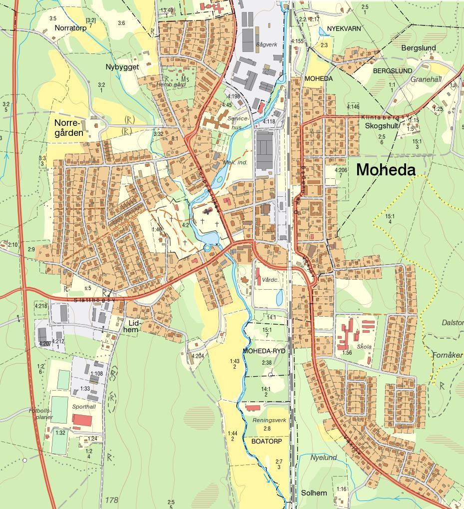 1 OBJEKT Tyréns AB har på uppdrag av Alvesta kommun utfört en geoteknisk undersökning inom del av fastigheten Moheda-Ryd 5:122 i Alvesta.