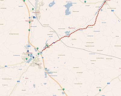 Information från Trafikverkets flödeskartor visar att väg 27 förbi planområdet vid mätning 2015 hade en årsmedelsdygnstrafik på totalt 4050 fordon varav 750 utgjorde tung trafik.