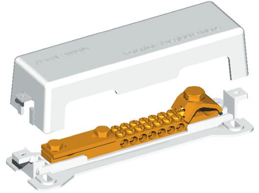 52 711 28 Mellanskydd för 230V 4-pol komplett, inkl larm EDG54S-230 52 710 93 Stickdel till