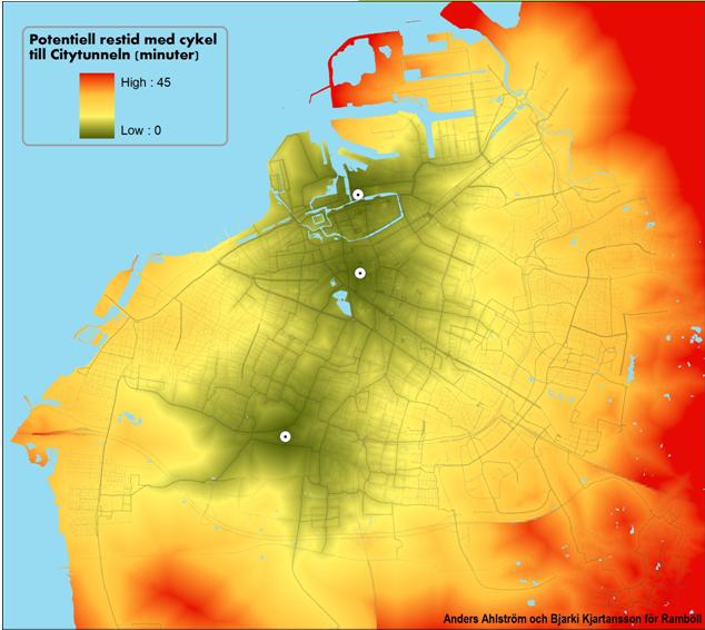 Metodutveckling / modellutveckling Tidig metod/modell för tillgänglighet för cyklister Behov