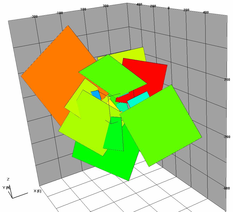 intersections in the Task 6F DFN-CN model.