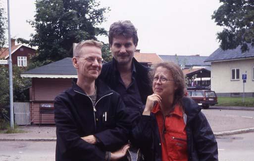 5. Johan Fornäs, Erling Bjurström och Karin Lövgren med