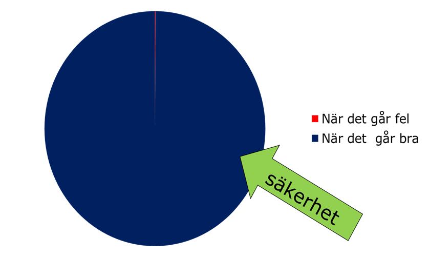 Varför fokus på goda exempel? Människor gör rätt 99.9% av tiden när de arbetar.