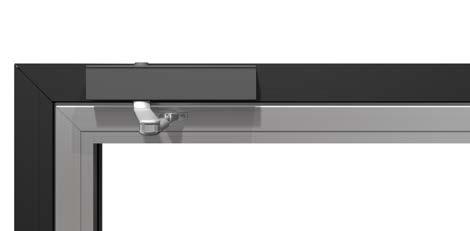 Sapa Dörrstängare Dörrstängare med standardarm eller glidskena Sapa dörrstängare med standardarm, DCS500.