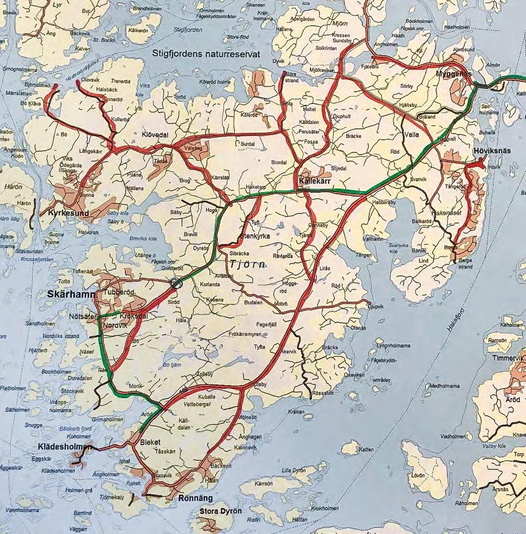 Hot Inflyttning. Befolkningsökning. Ökad biltrafik. Risken att pengar styrs till utbyggnad av ett dåligt vägnät istället för att bygga ihop GC-näten. Trafikverket prioriterar vägnätet.